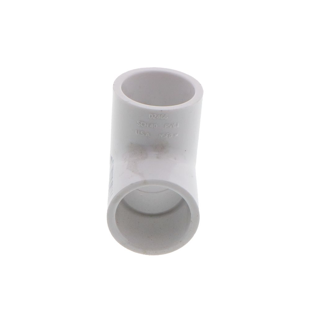 PVC Schedule 40 Slip Adapter Tee  3/4" S x 3/4" S x 3/4" S