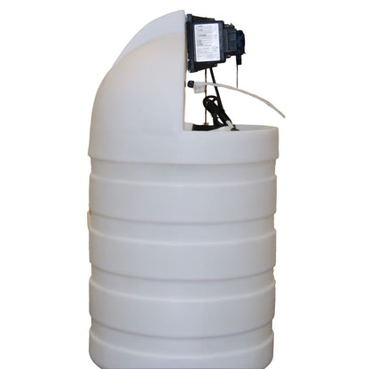 Stenner 30 Gallon Tank/ Low Dose Pump 25.1OZ/HR 5.5/80PSI 120V/60HZ 1/4" White