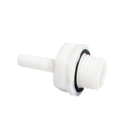 NeoFit - Acetal Natural White Stem Adapter 6mm stem x 1/8"BSPT