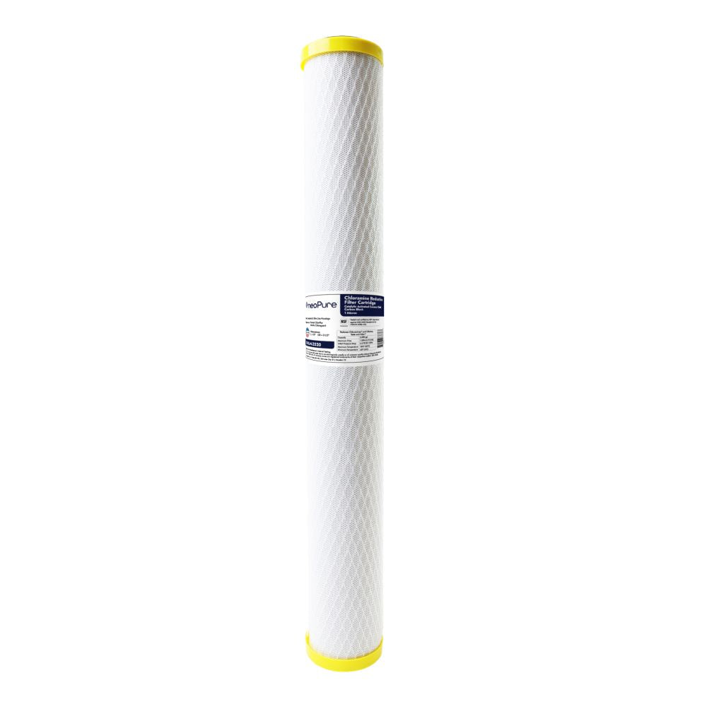 Neo-Pure CHLM-2520 20" x 2-1/2" Chloramine Carbon Block Filter 1 micron