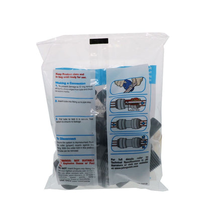 John Guest Stem Adapter NPTF - 1/2 x 1/2  NPTF