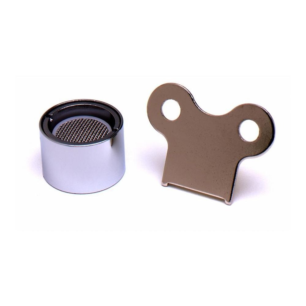 T&S Brass B-0199-07F-05 Series 2 Vandal Resistant Non-Splash Aerator [3/8" NPSM], .40 GPM Flow Control