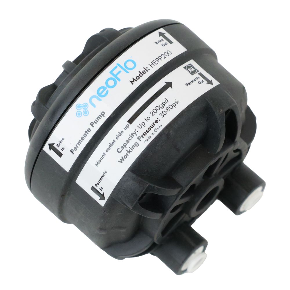 NeoFlo HEPP200 Permeate Pump NSF® Certified for up to 200 GPD