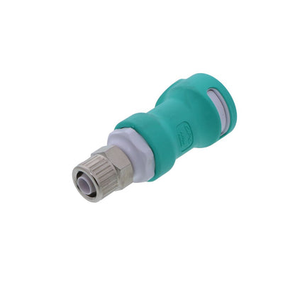 NS4D1300606 ABS Valved In-Line PTF Coupling Body 3/8 PTF