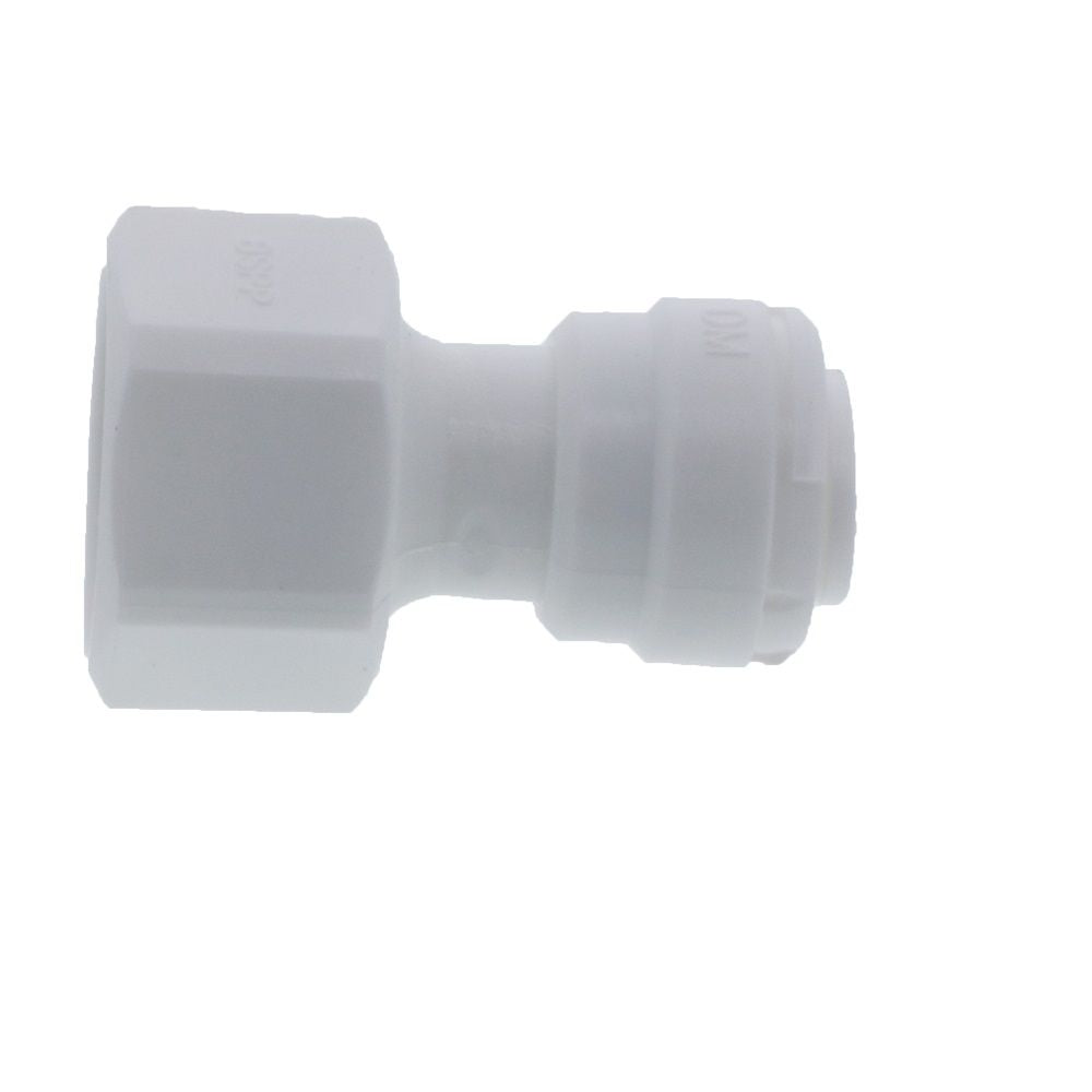 DMfit Female BSPP Connector Flat Type - 3/8" Push-in x 1/2 BSP[P]