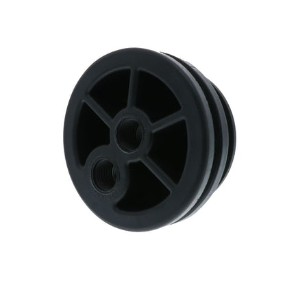 End Cap for 4" Stainless Steel Housing 1/2" Feed & 1/2" Permeate