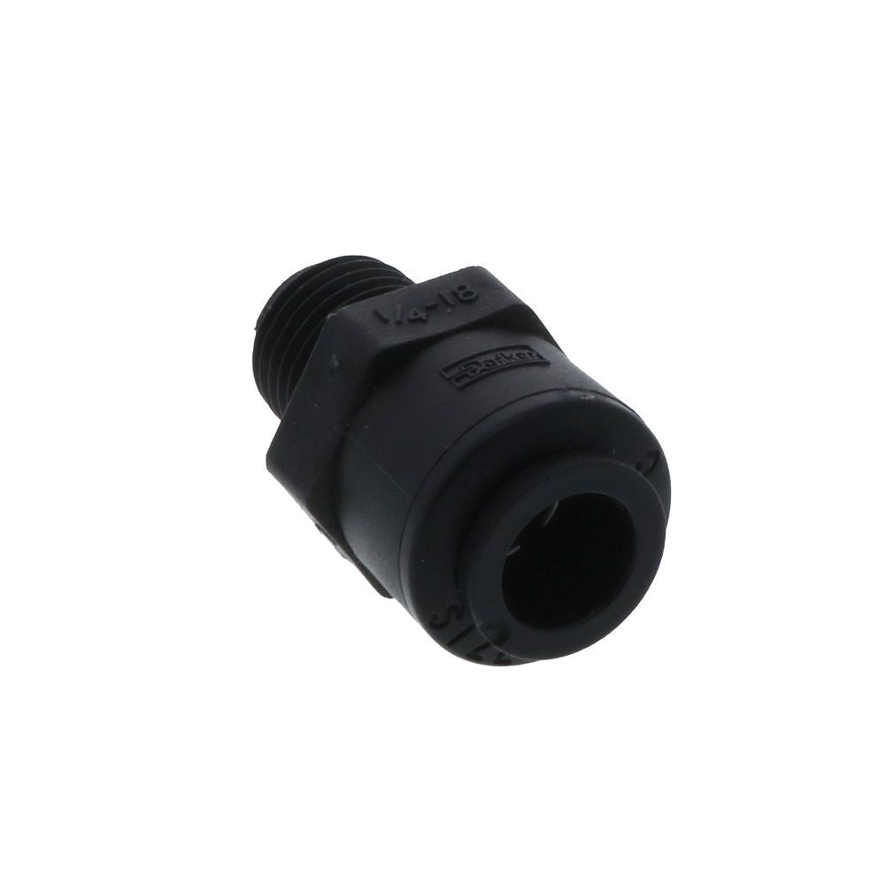 Kynar PVDF Check Valve 3/8 x 1/4 MNPT - 0.5 psi Crack Pressure