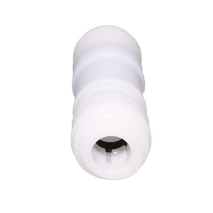 NeoFit - Acetal Natural White Single Check Valves 1/4" tube - 0.3 psi Crack Pressure