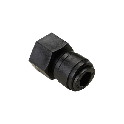 NeoFit - Acetal Black Female Adapter 3/8" tube x 3/8 BSP[P] - Cone Type