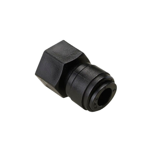 NeoFit - Acetal Black Female Adapter 1/4" tube x 3/8 BSP[P] - Cone Type