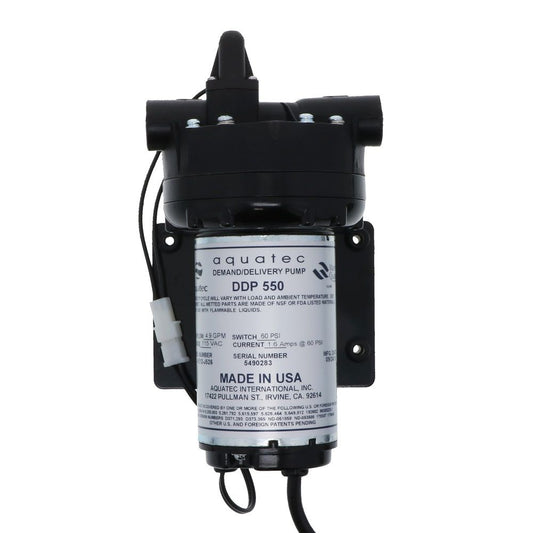 Aquatec 5513-1E12-J526 Pump 4.9 gpm, 1/2 FPT, 115VAC