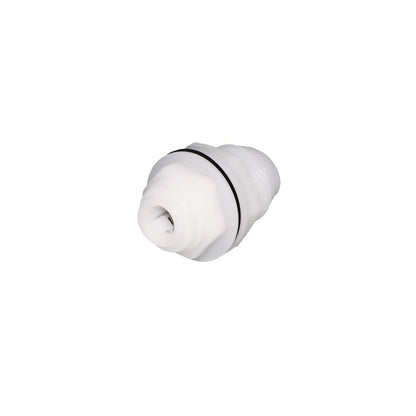 NeoFit - Acetal Natural White Bulkhead Connector 3/8" tube