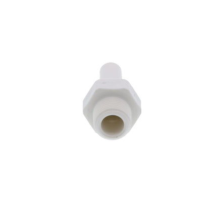 John Guest Stem Adapter Polypro  - 1/4 x 1/8 NPTF