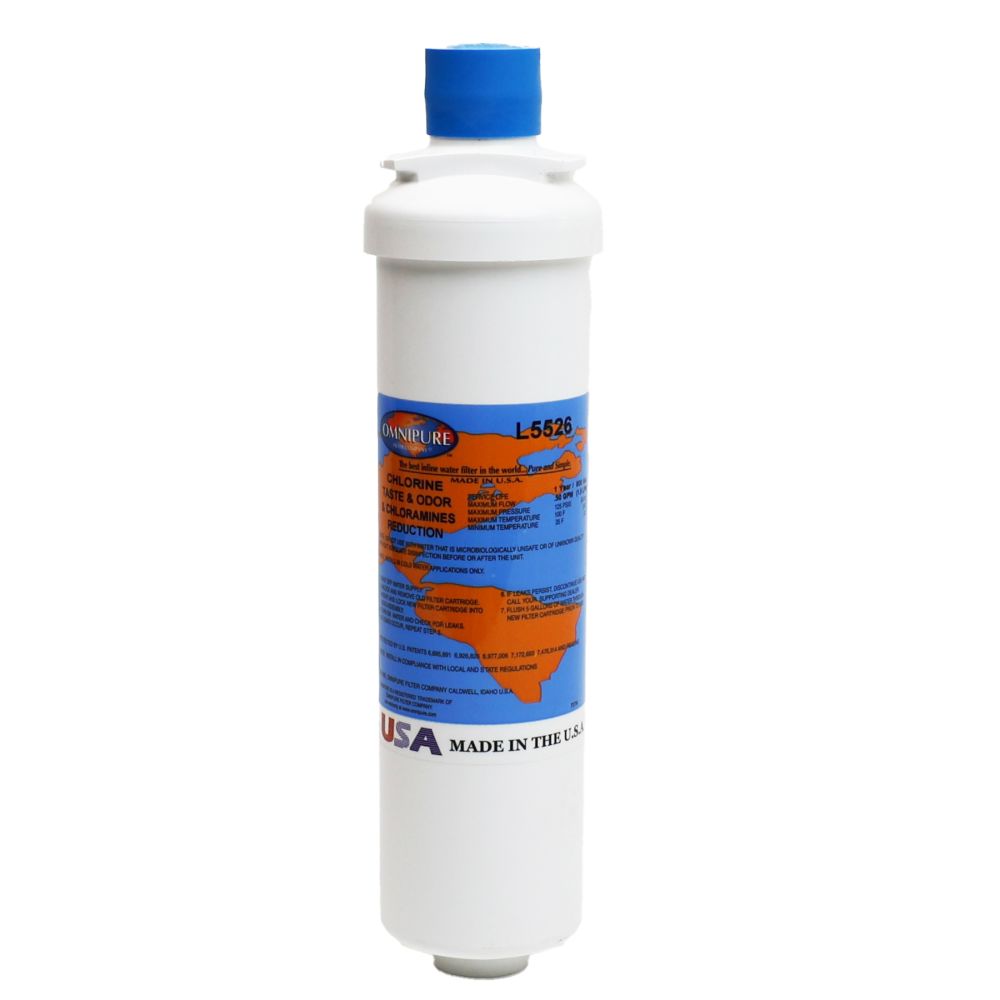 Omnipure L5526 1M Catalytic Carbon Block 10" x 2.5"