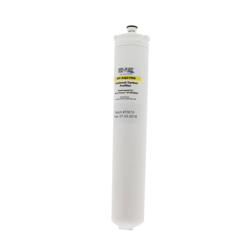 Neo-Pure NP-SQC706 SQC Compatible Sediment/Carbon Prefilter