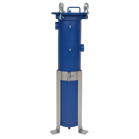 Shelco BFC-2SB Carbon Steel Single #2 Bag Filter Housing - Standard 2" FNPT