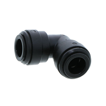 John Guest Union Elbow BLACK ACETAL - 6mm