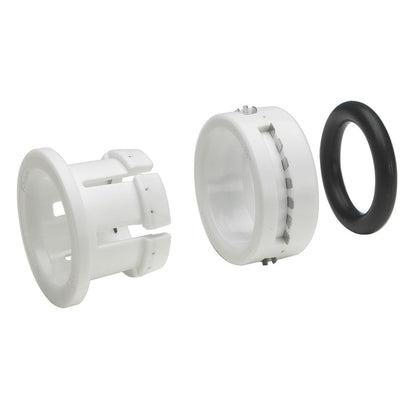 John Guest Plastic Half Cartridge - 3/8 White Single Nitrile O-ring