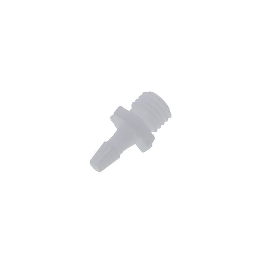 FitQuik Acetal Screw Type Blood Pressure Connector - 5/16 UNF x 1/8 ID Barb