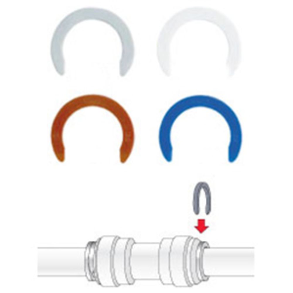 John Guest Locking Clip - 10mm Blue