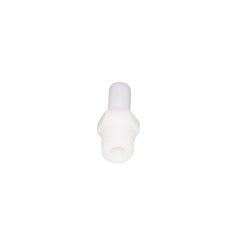 NeoFit - Acetal Natural White Stem Adapter 8mm stem x 1/4"BSPT