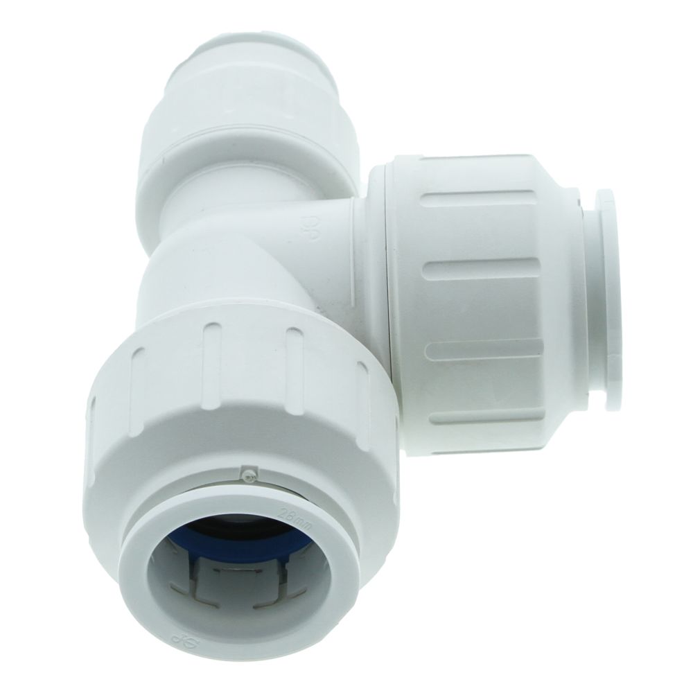 John Guest Reducing Tee - 28mm x 22mm x 28mm