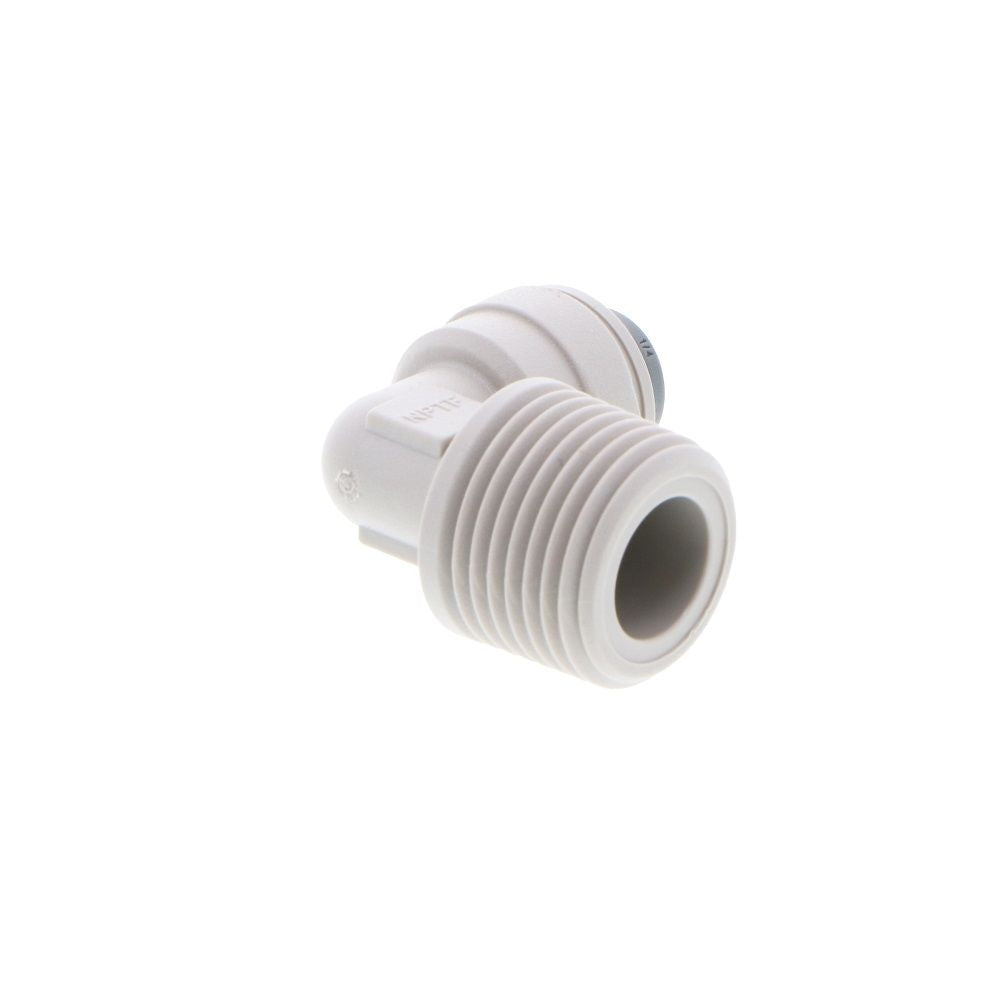 John Guest Fixed Elbow NPTF - 1/4 x 3/8  NPTF