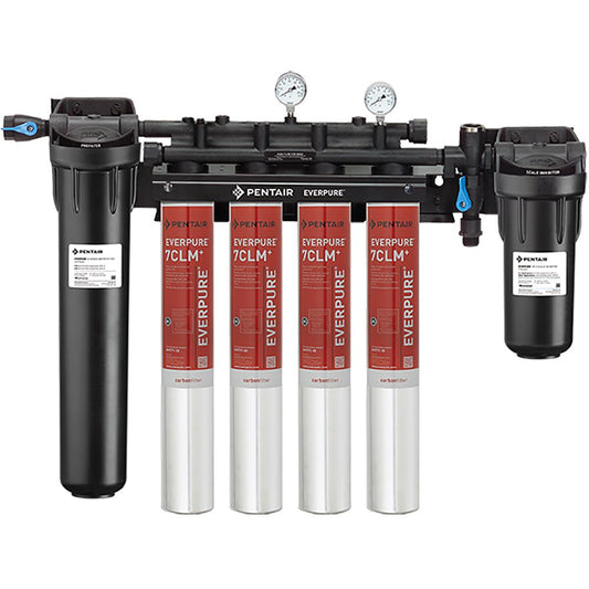 Everpure High Flow CSR Quad-7CLM PLUS Chloramine Reduction Filter System