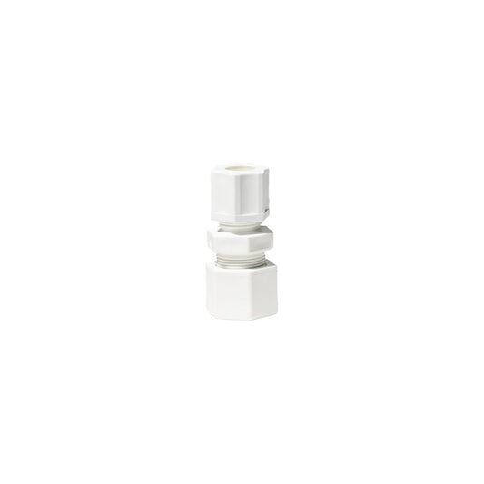 JACO 15-10-8-P-PG Polypropylene Reducing Union 5/8 OD Tube x 1/2 OD Tube