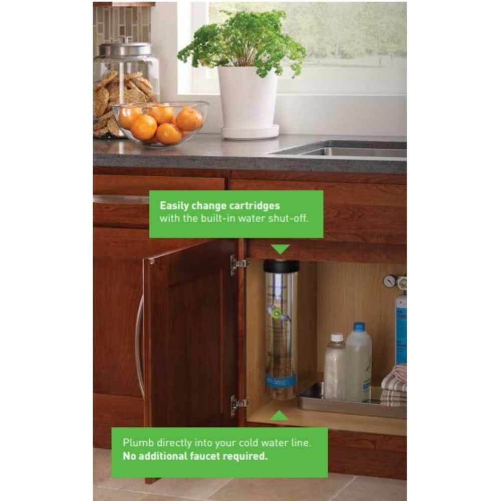 Everpure EF-3000 Full Flow Drinking Water Filter System with Wholesale Accessories