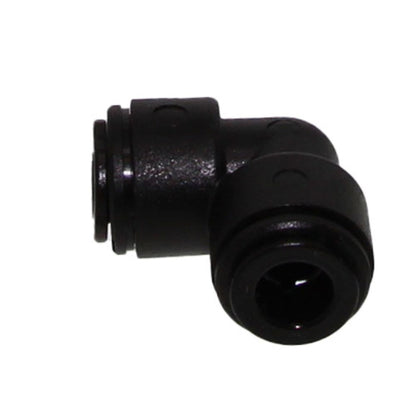 John Guest Union Elbow BLACK ACETAL - 8mm