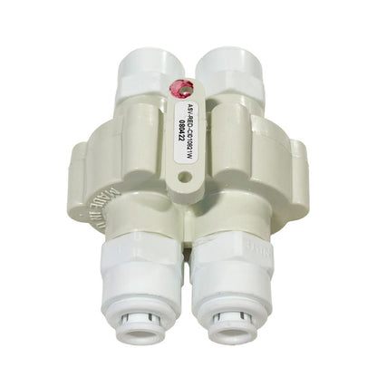 ASV-ERP-JG Automatic Shut-off Valve for Permeate Pumps 4 Way 1/4 QC