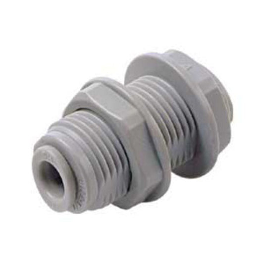 DMfit Bulkhead Union - 1/4 x 3/8