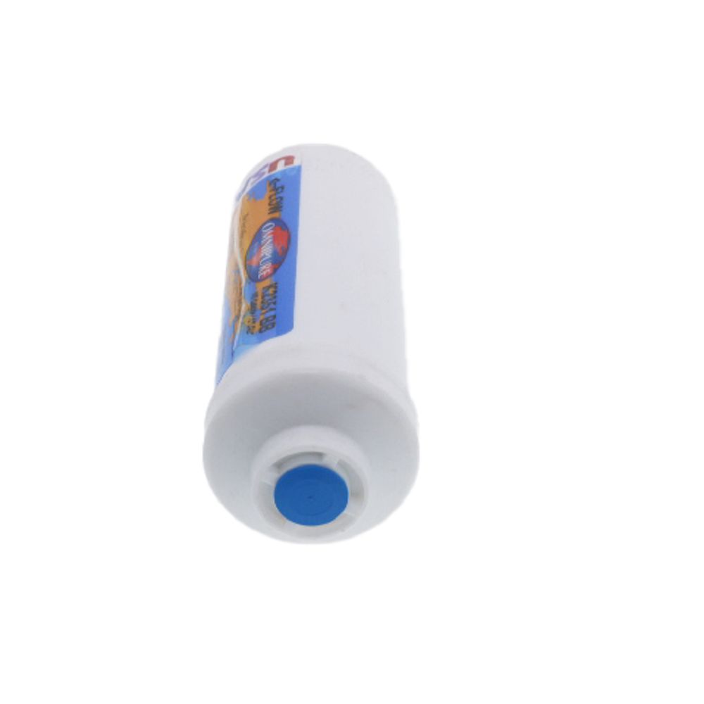 Omnipure K2351CALCCLPSO-BB Inline Calcite/Coco Shell GAC - 6 x 2 Screen Only 1/4 FPT Filter
