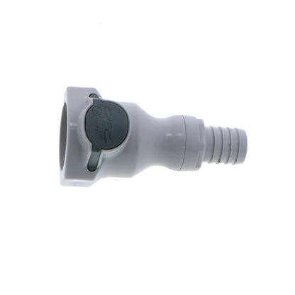 UDC Valved In-Line Hose Barb Coupling Body - 5/8 ID Barb EPDM O-Ring