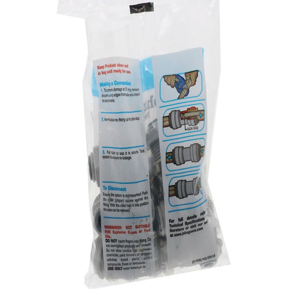 John Guest Bulkhead Union - 5/16 x 5/16