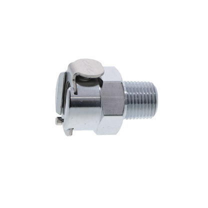 MCD1002 Valved Male Thread Coupling Body 1/8 NPT