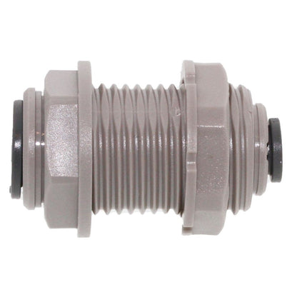 John Guest Bulkhead Union - 1/4 x 1/4