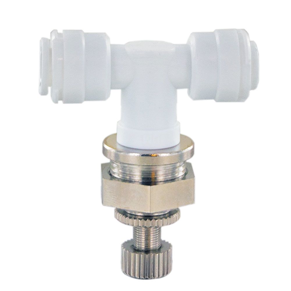 Bulkhead Control Valve Union Connector- 1/4"