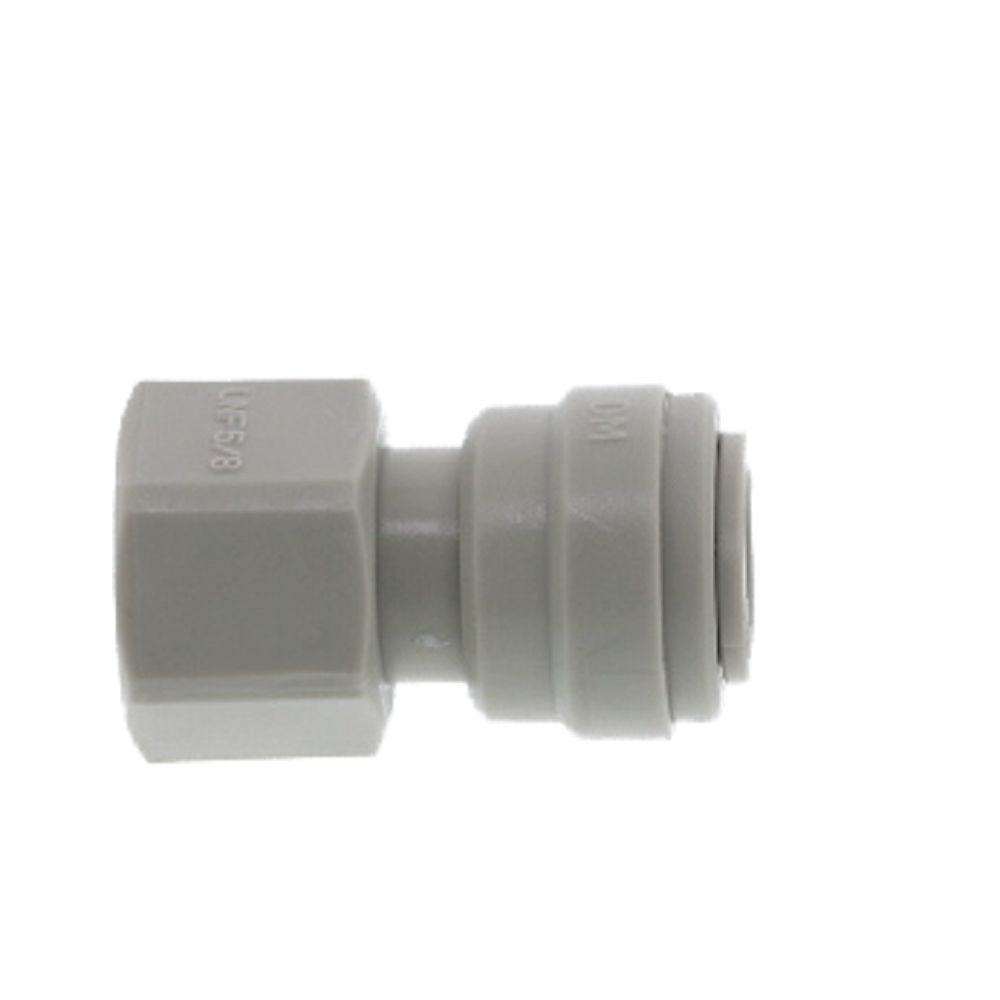 DMfit Female Flare Adapter - 3/8 Push-in x 5/8-18 UNF- V Type