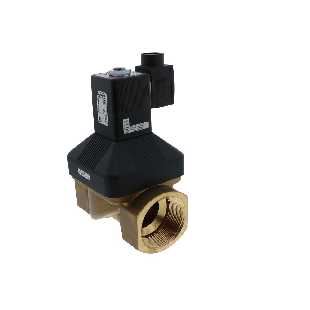 Burkert 2-Way Solenoid Valve Normally Closed 2 FPT 240V
