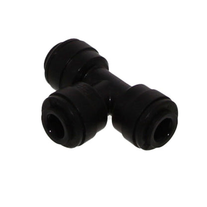John Guest Union Tee BLACK ACETAL - 22mm