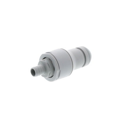 NSHD22008 Valved In-Line Coupling Insert 1/2" ID Barb