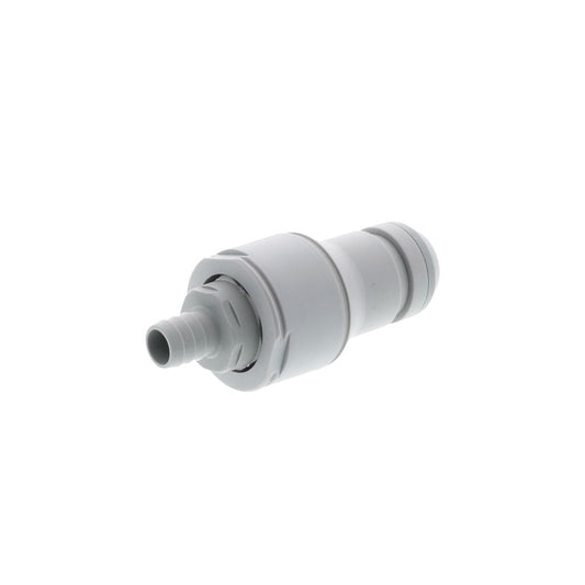 NSHD22008 Valved In-Line Coupling Insert 1/2" ID Barb