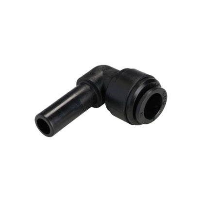 NeoFit - Acetal Black Stem Elbow 8mm tube x 10mm stem