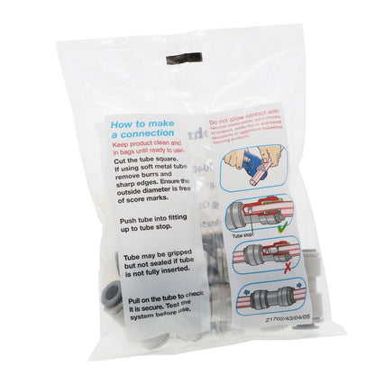 John Guest Superseal Union - 5/16 Superseal x 5/16