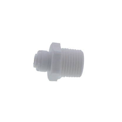 DMfit Straight MNPT Male - 1/4 Push-In x 1/2 MNPT