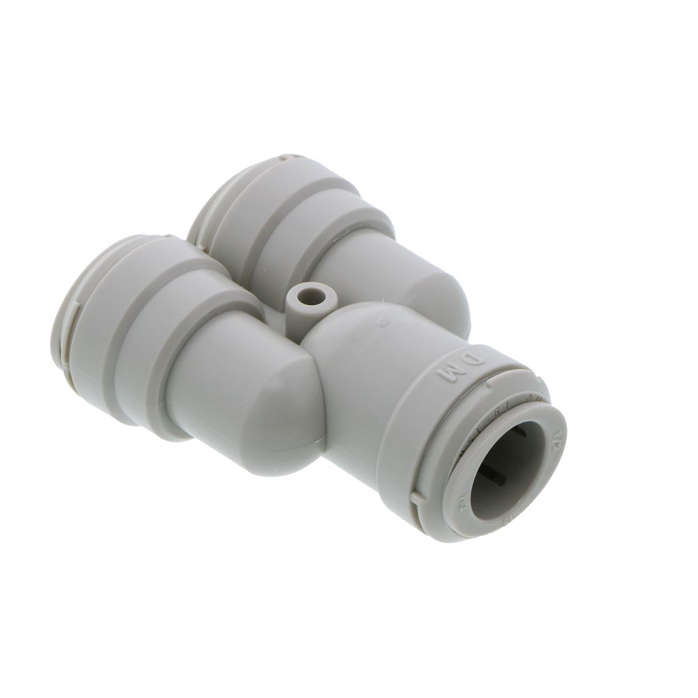 DMfit Two Way Divider - 1/2" x 1/2" x 1/2" Push-In