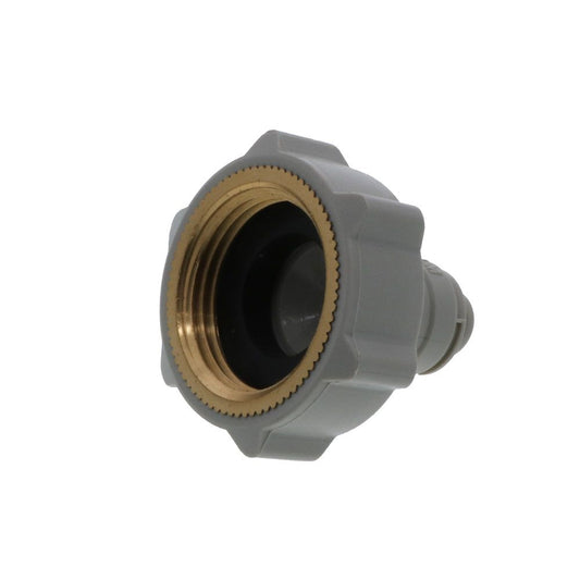 DMfit Female BSPP Connector Flat Type - 1/4" Push-in x 3/4" BSP[P]