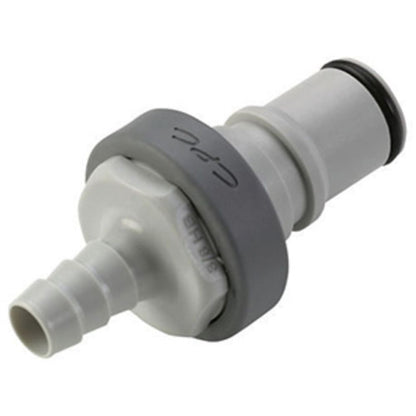 NS4D22006 Valved In-Line Hose Barb Coupling Insert 3/8 ID Barb